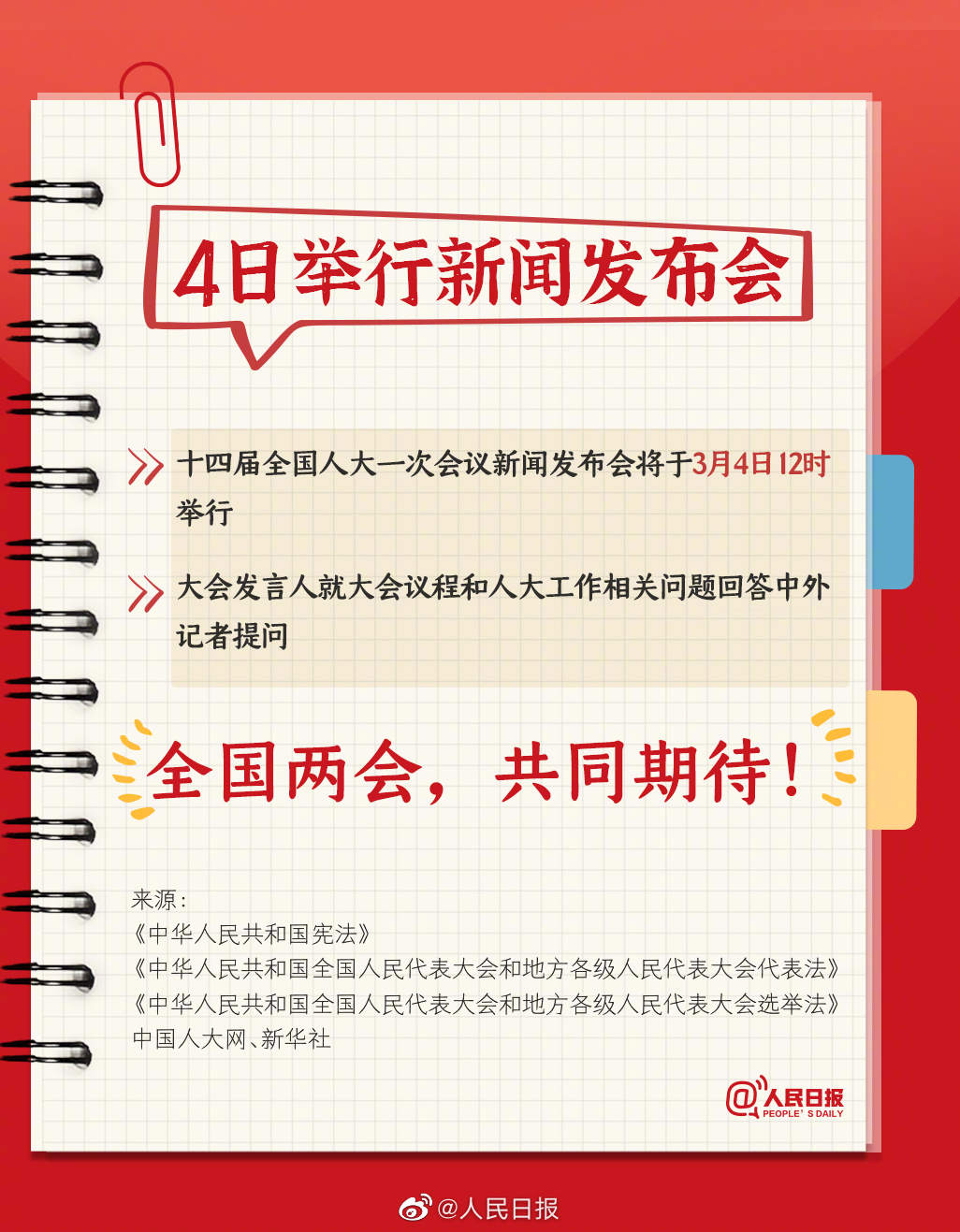 9图了解人大知识点！收好这份两会学习笔记