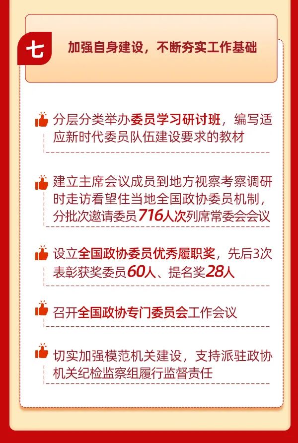 一图读懂丨全国政协常委会工作报告