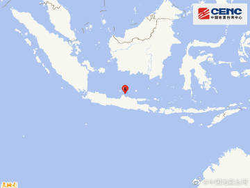 印尼爪哇岛连发地震，最高7.1级