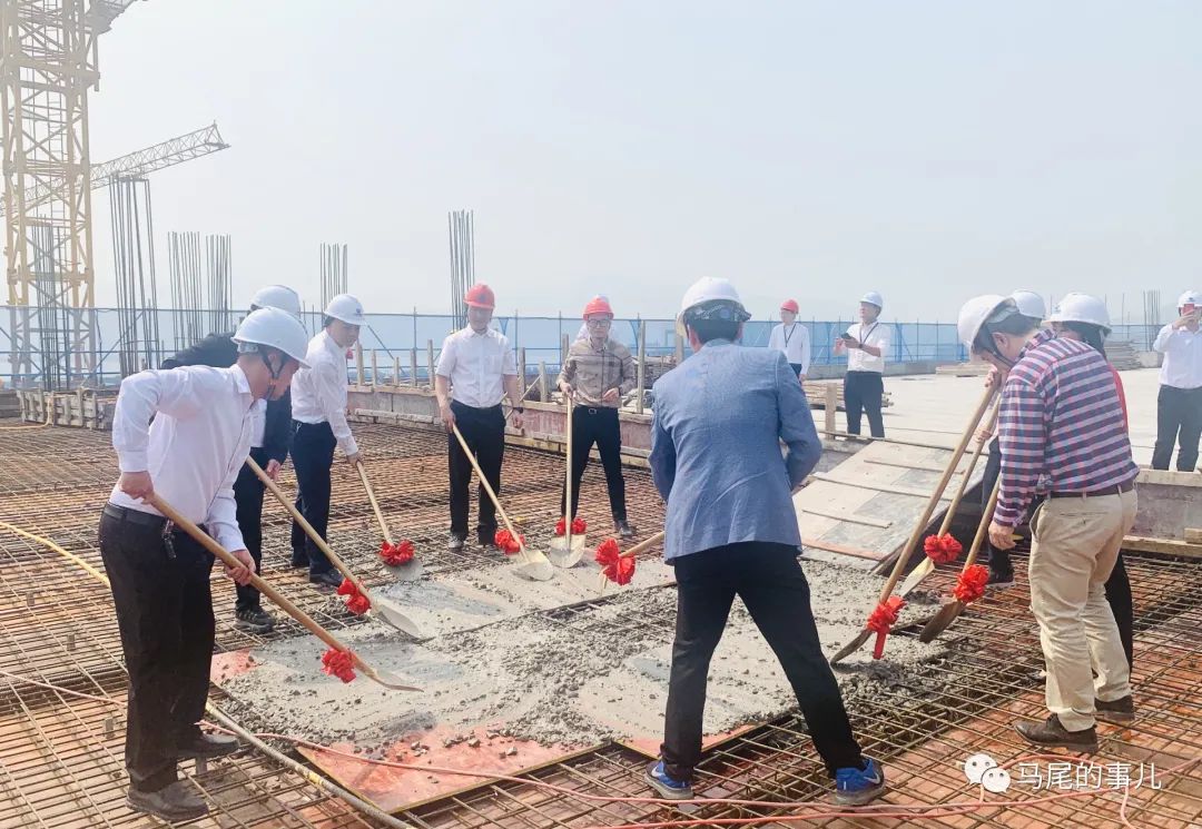 福州首个村级工业园升级改造示范项目首栋厂房主体结构封顶