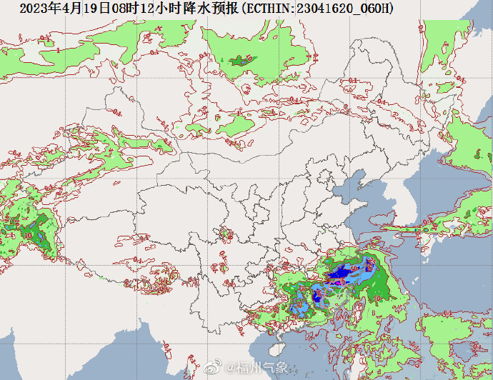 雷电+大雾！福州一大波雨水在路上