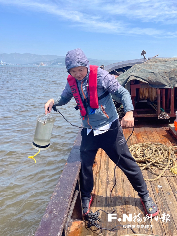 福州赤潮“追踪者”守护群众舌尖安全