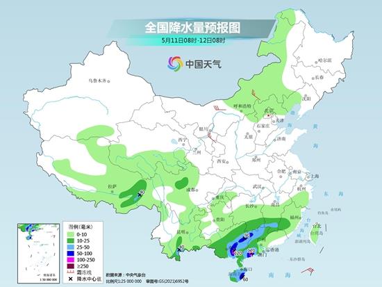 江南迎降雨 北方来高温 近日全国天气一览