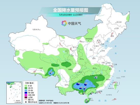 江南迎降雨 北方来高温 近日全国天气一览