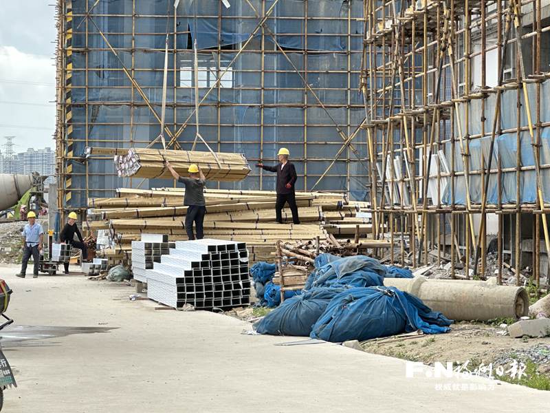 滨海新城盈合产业园初显姿容 预计于今年12月底竣工