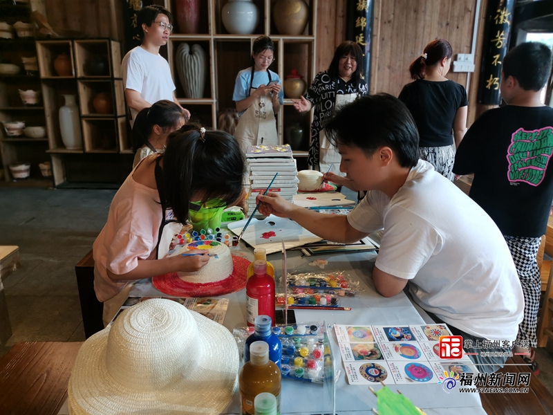 多位非遗传承人齐聚闽清东桥展示非遗文化