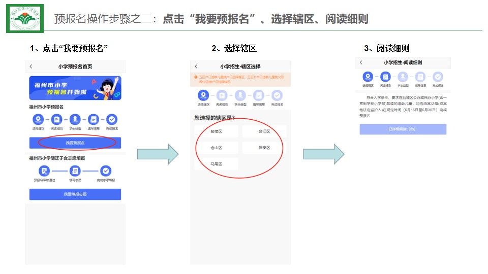 福州小学预报名及初中招生家长操作指南发布