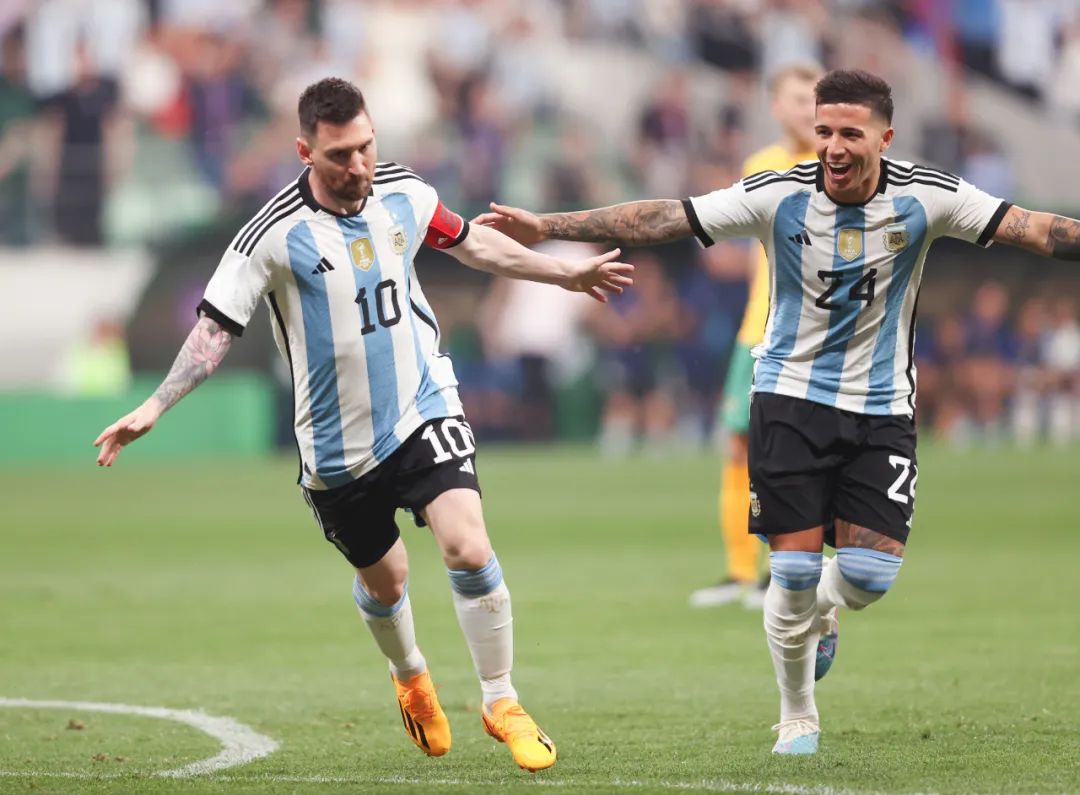 梅西81秒进球 阿根廷2-0澳大利亚