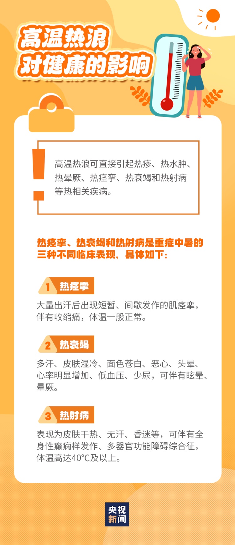 追新看点｜警惕“高温杀手”！这些知识“趁热”了解下