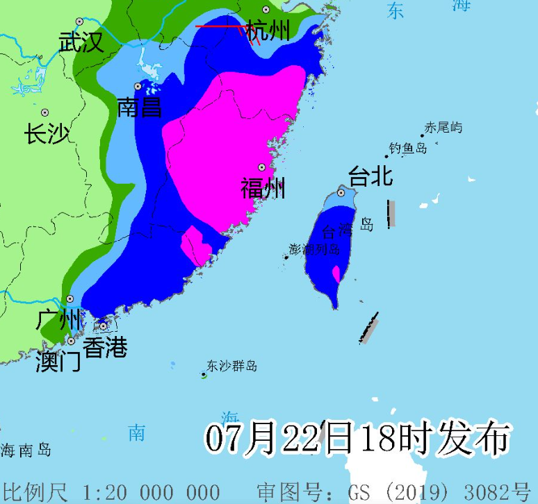 台风“杜苏芮”25日前后影响福州！气温即将大跌！大暴雨要来