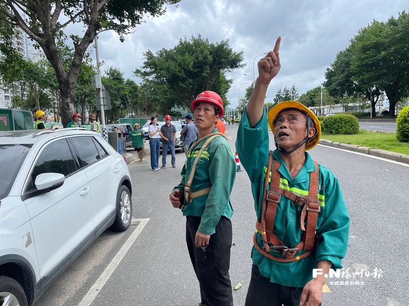 与台风“赛跑” 福州这些身影让人动容