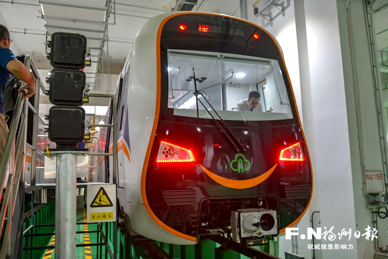 福州地铁4号线完成“20天跑图” 首通段有望8月底载客运营