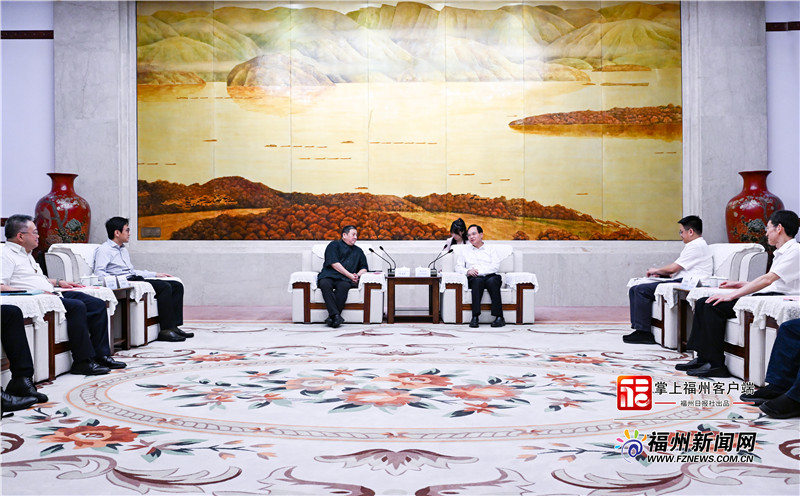 林宝金与新加坡驻华大使陈海泉座谈交流