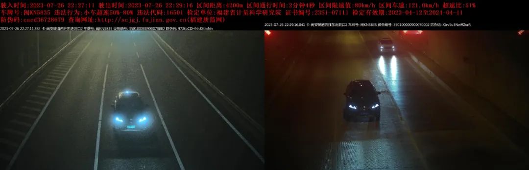 现场照片曝光！福州这些超速车通通被抓拍了！