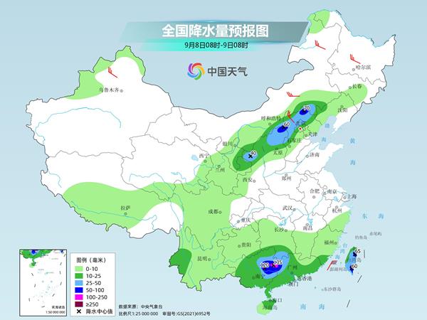 福建广东等地持续强降雨需警惕叠加风险 北方大部陆续迎降温