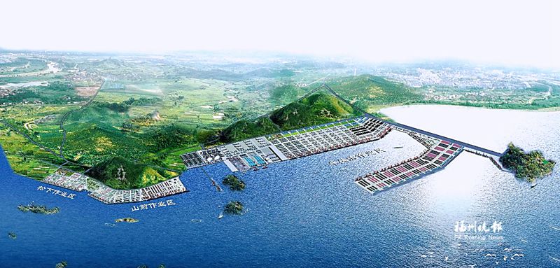 松下港区重点项目加速推进，小渔村如何长成千万吨级大港？