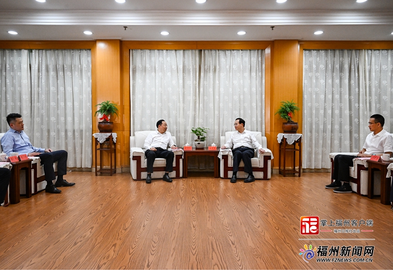 林宝金与华为公司高级副总裁杨瑞凯座谈交流