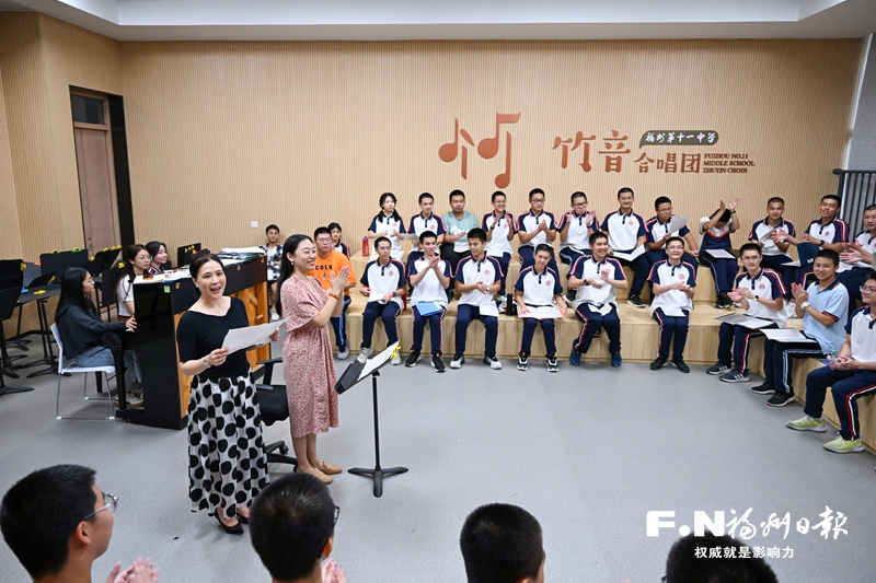 以美育人 乐动心声 福州校园合唱事业蓬勃发展