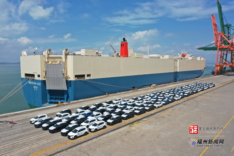 福州港江阴港区汽车出口突破2万辆 打造通达全球区域性整车物流集散中心