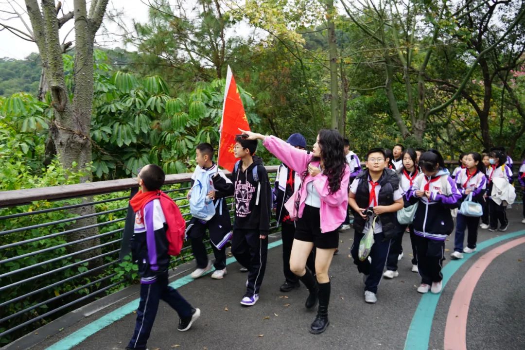 “学习二十大 筑梦新时代——行走的思政课”——福州铜盘中学初一年级福山郊野研学活动