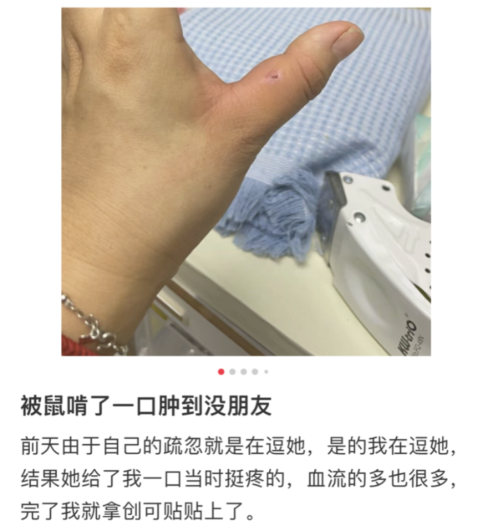 18岁女子被老鼠咬后反咬一口？医生：当时我也蒙了