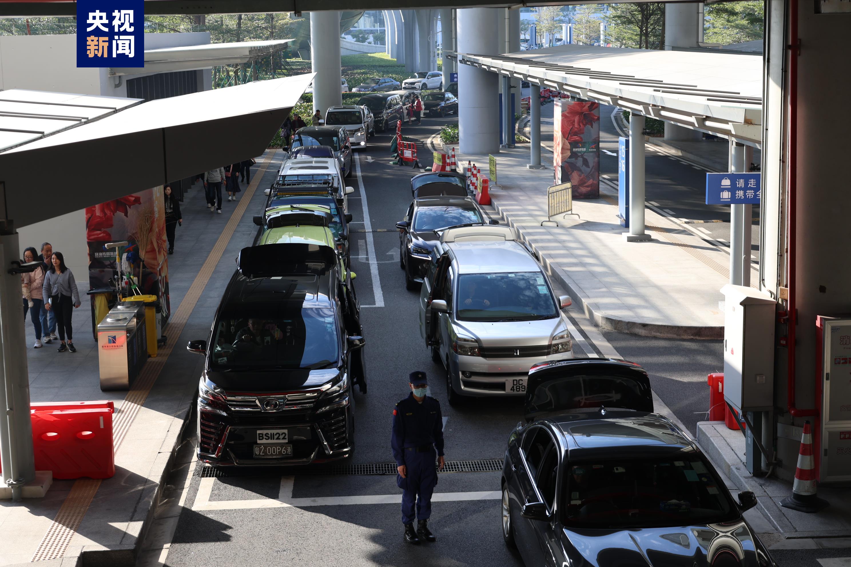 港珠澳大桥出入境客流、车流同创开通以来历史新高