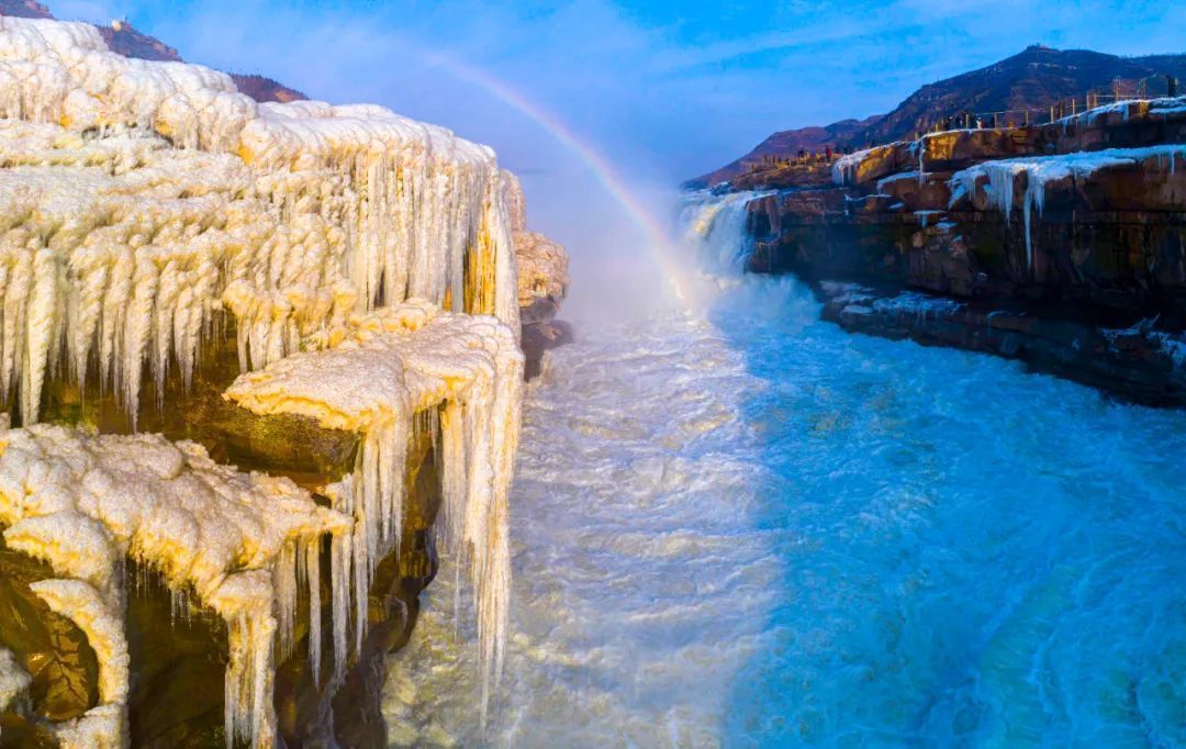 黄河壶口瀑布旅游区陕西侧面向全国游客免票一个月