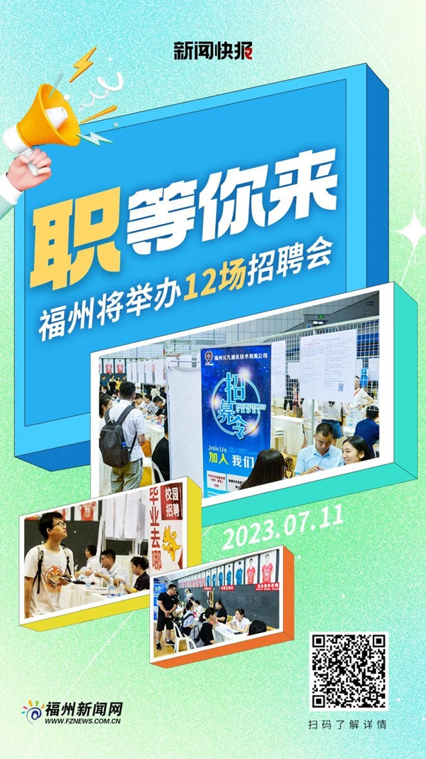 2023福州很忙！118张海报，全城同屏，一起见证！