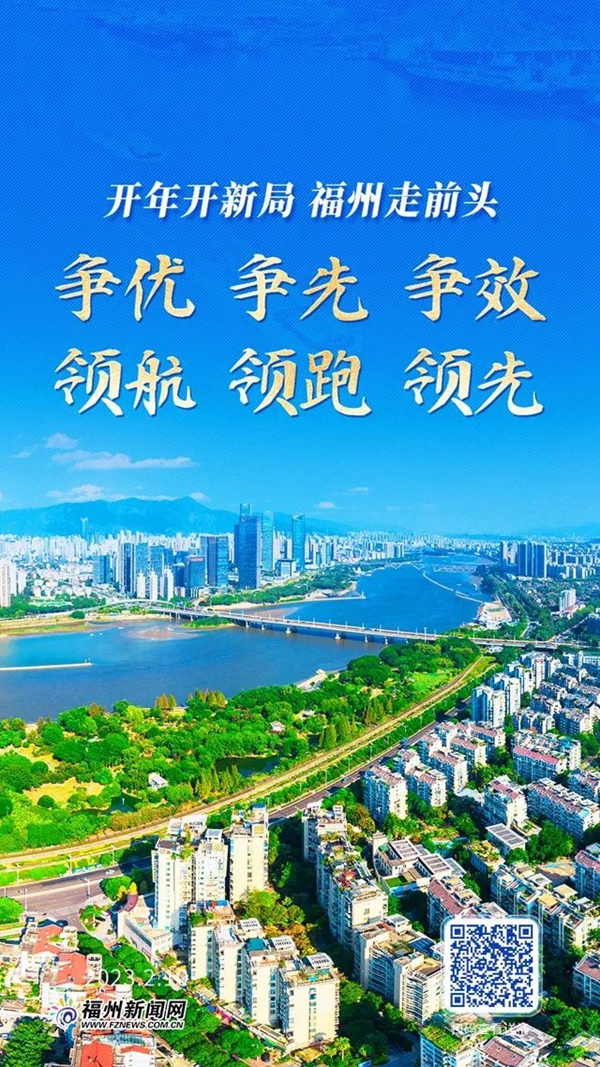 2023福州很忙！118张海报，全城同屏，一起见证！