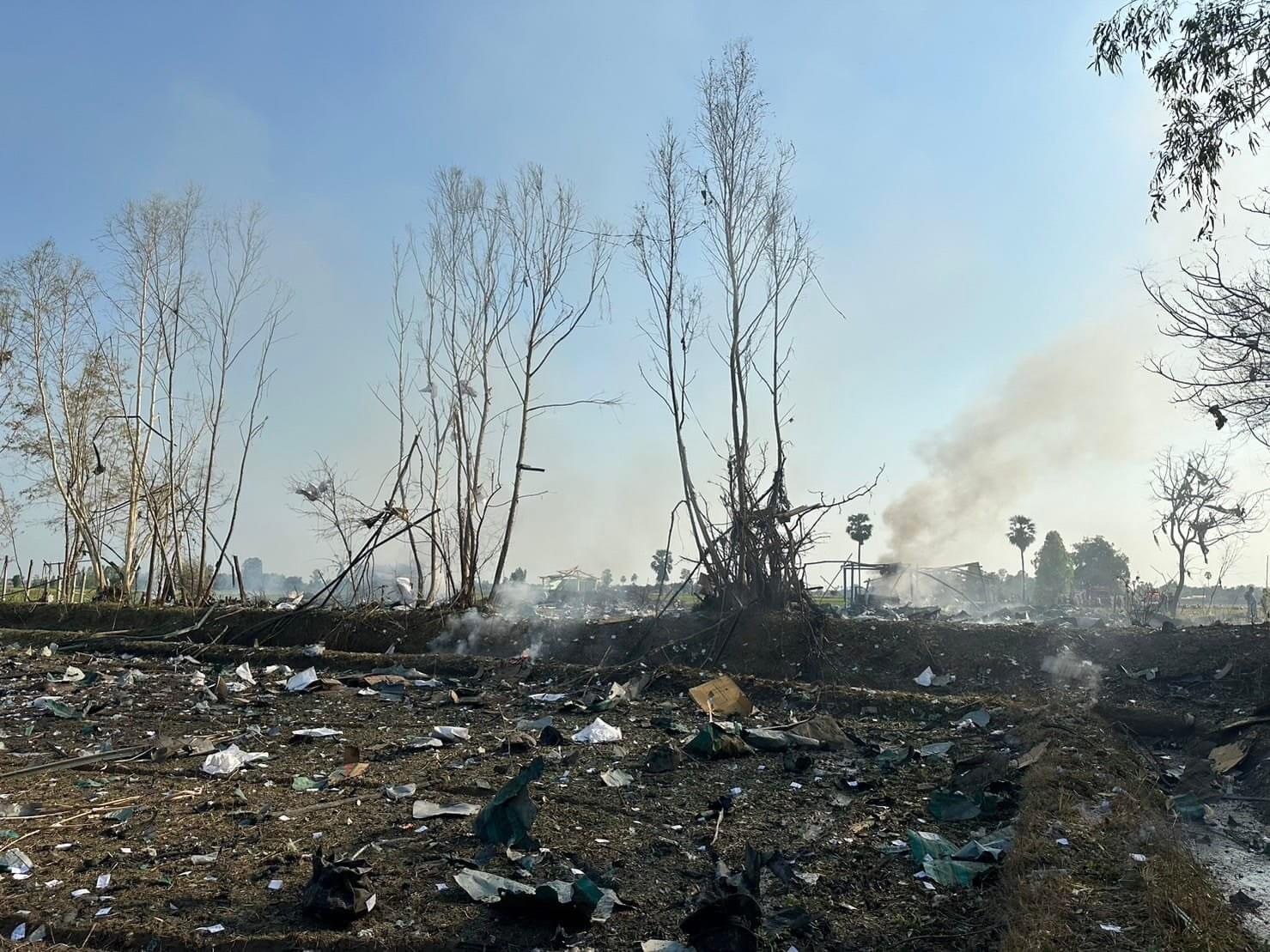 泰国一烟花工厂爆炸 造成至少20人死亡