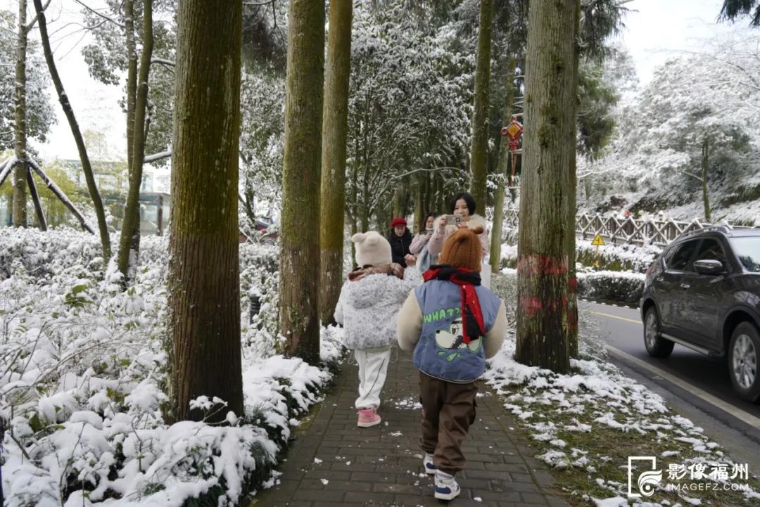 2024年福州第一场雪，来了！