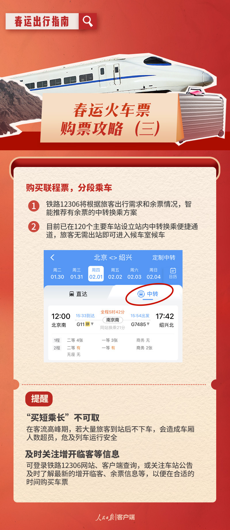 超实用！这份春运出行指南请收好