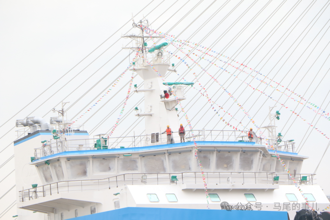 “马尾造”全国首艘自主设计建造的海上风电运维母船下水