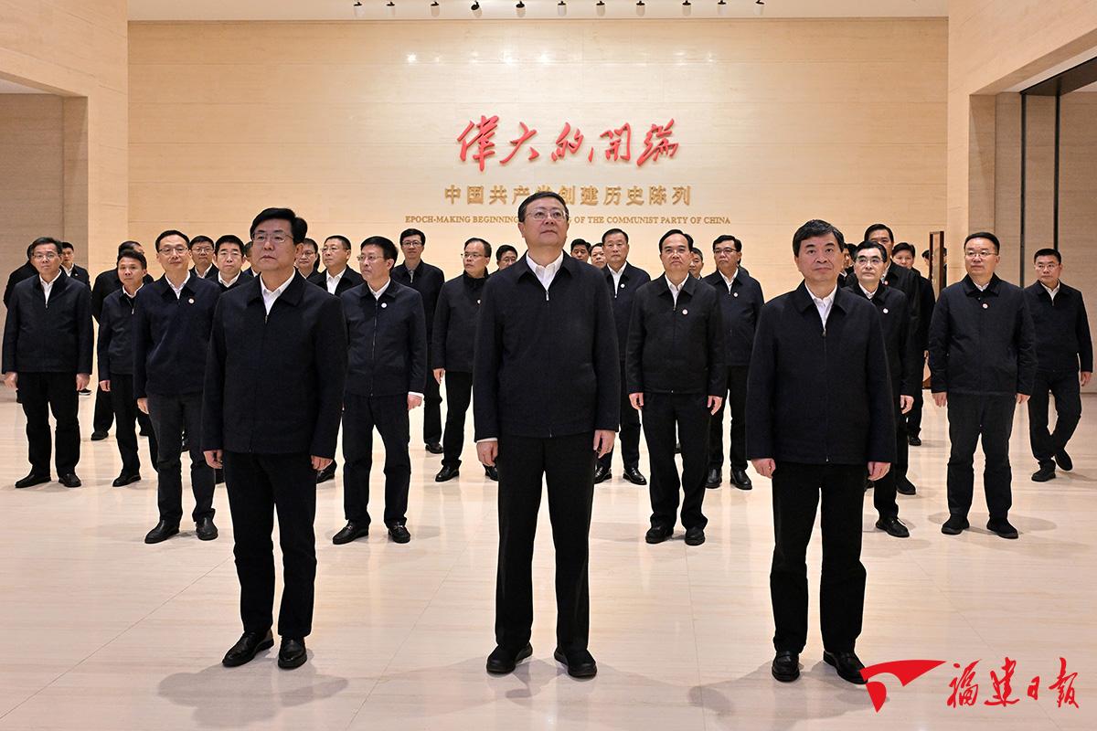 福建省党政代表团赴上海学习考察
