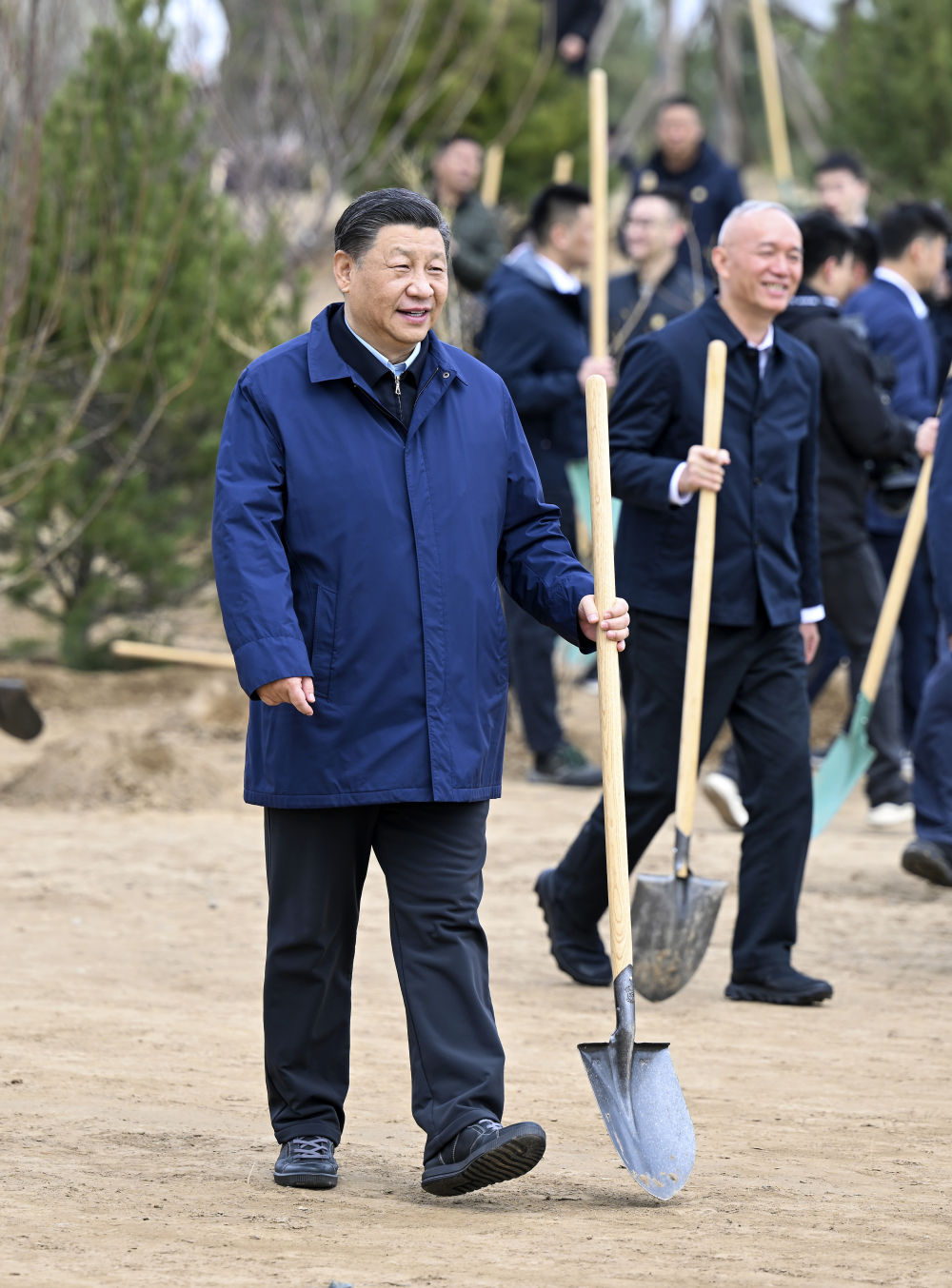 镜观·领航｜这些照片，记录着总书记的植绿坚守