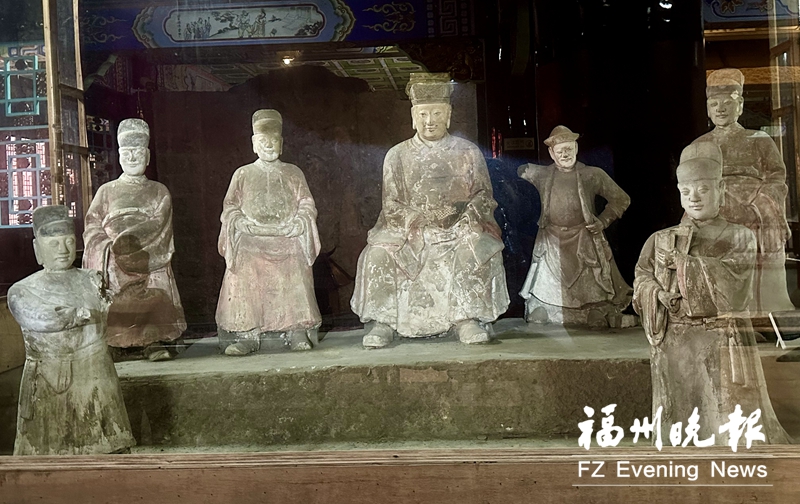 百年塑像群 福州海丝见证——显应宫泥塑中的巡海大臣原型是郑和