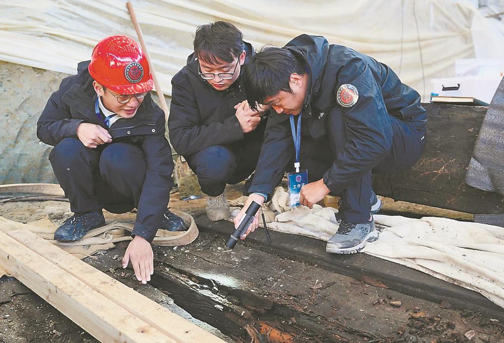 江淮楚墓里的厦大“挖土人”