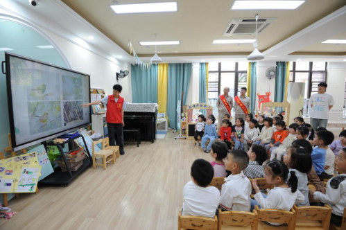 国网长乐区供电公司：“义点亮”走进校园 携手青苗守护候鸟