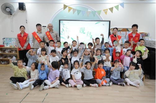 国网长乐区供电公司：“义点亮”走进校园 携手青苗守护候鸟