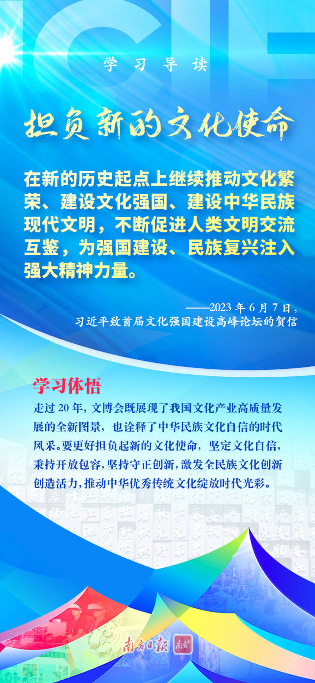 学习导读 | 从文博会看新的文化使命