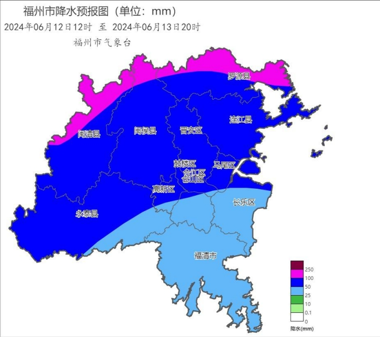 福州近日雨水作伴 体感闷热