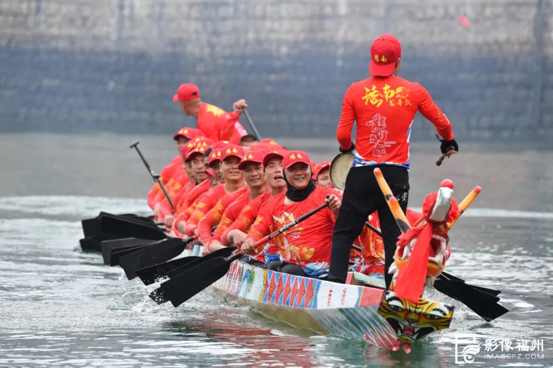 长达8天！福州海上赛龙舟太燃了！