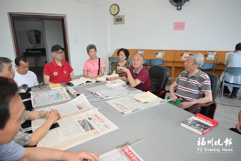 晋安茶园街道让老党员温暖“回家”