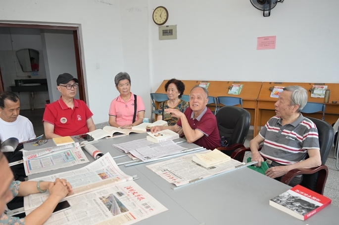 晋安茶园街道让老党员温暖“回家”