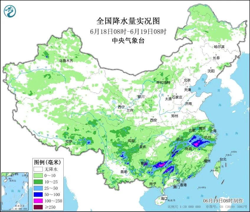 广西安徽江西等地有强降雨 华北等地需关注高温天气
