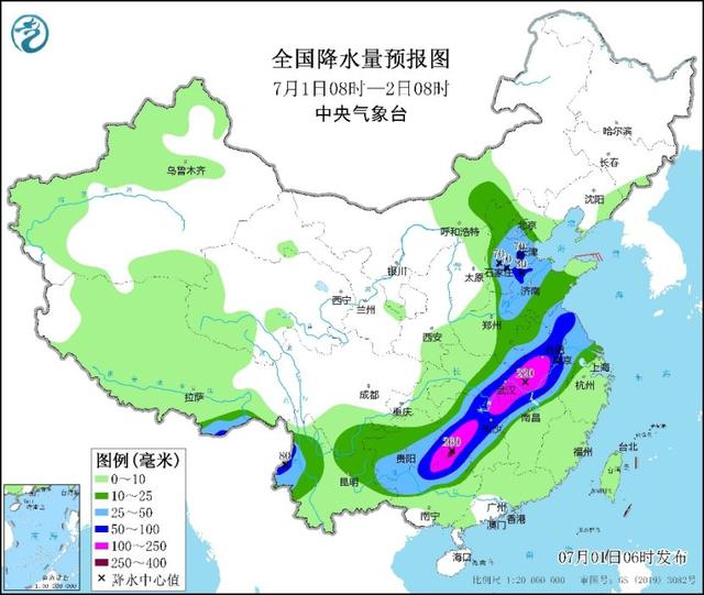 南方强降雨持续 南北方均需警惕强对流天气