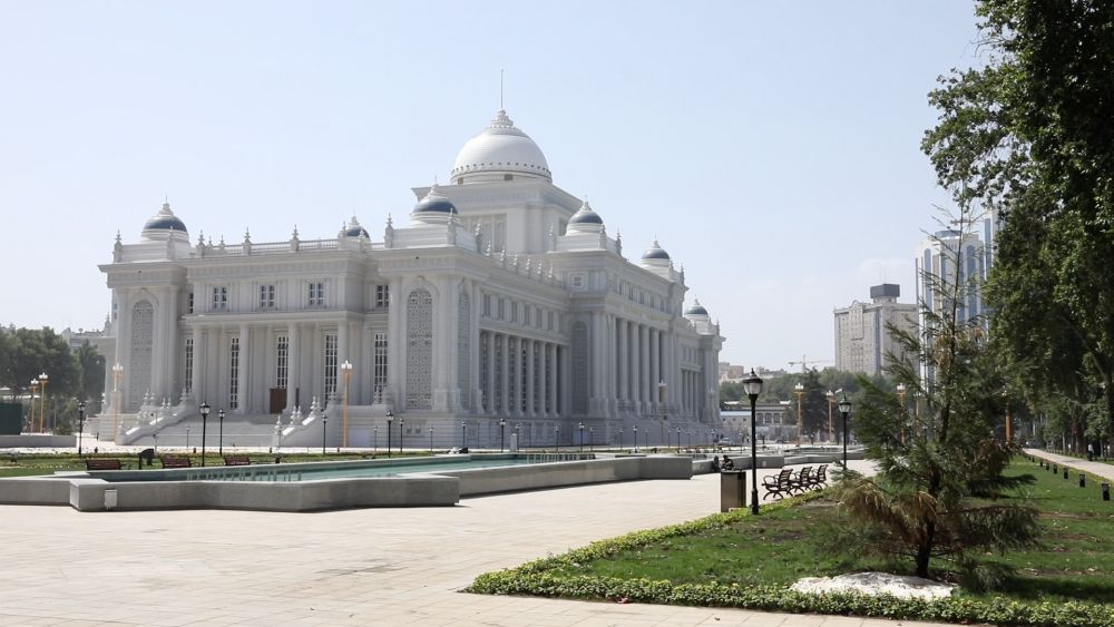 探访中国政府援建塔吉克斯坦议会大楼