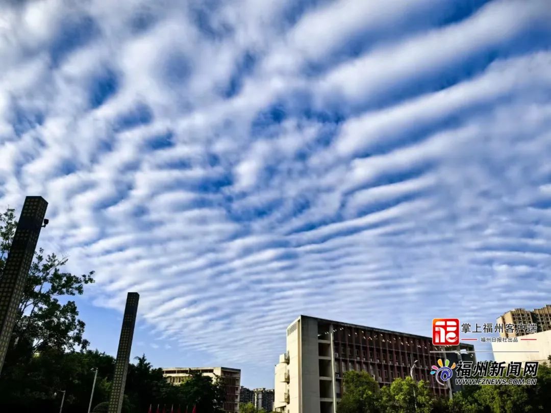 刷屏！福州天空惊现“龙麟”！