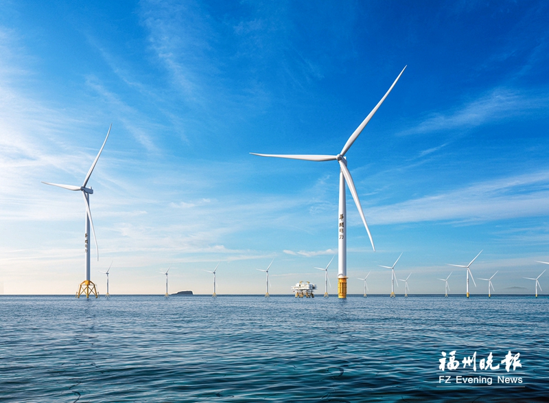 连江外海海上风电场项目海上主体开始施工
