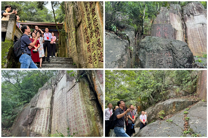 鼓楼鼓东街道人大工委赴鼓山涌泉寺灵源洞开展视察调研活动